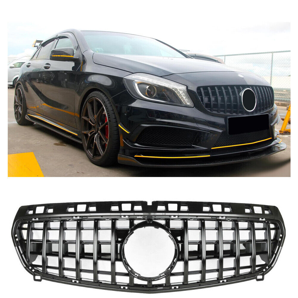 Griglia sportiva per Mercedes W176 Classe A PREFACELIFT PANAMERICANA AMG OPTIK