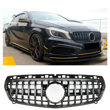 Griglia sportiva per Mercedes W176 Classe A PREFACELIFT PANAMERICANA AMG OPTIK
