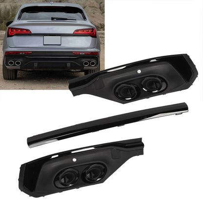 💫ART.8112 Porta di Scarico Ornamentale per Audi Q5 Sportback 2020-2023💫