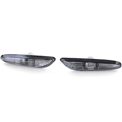 Indicatore di direzione nero fumè adatto per BMW Serie 3 E46 00-01 Serie 5 E60