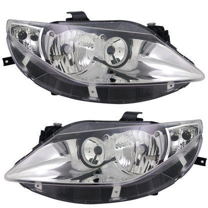 Set fari anteriori per Seat Ibiza 4 6J 2008-2012 H7/H7 Alogena LWR sinistra destra