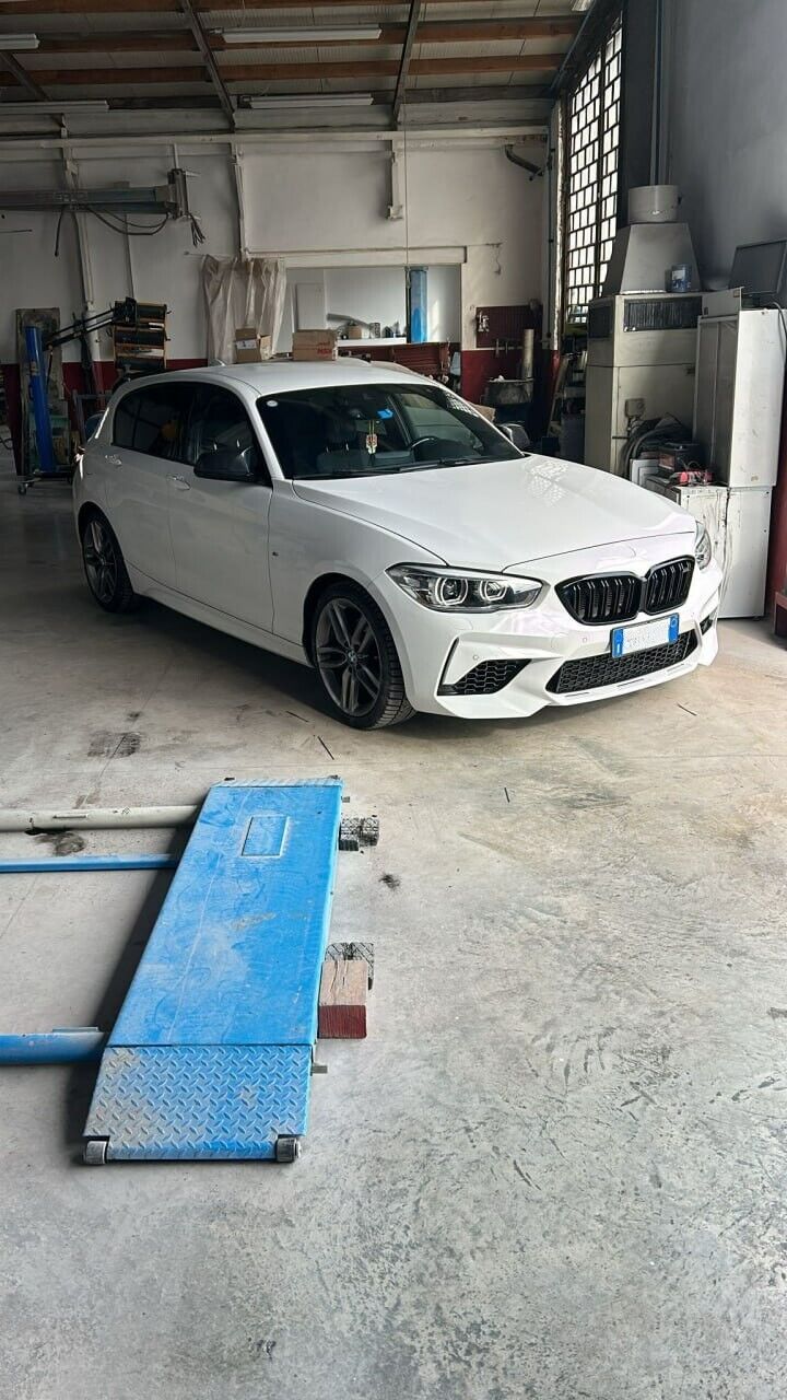 PARAURTI ANTERIORE ADATTO PER BMW SERIE 1 F20 F21 LCI 2015-2019 LOOK M2