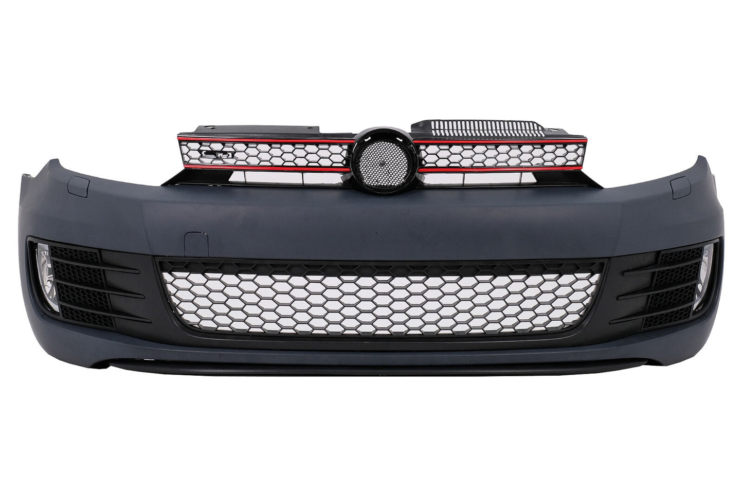 Paraurti anteriore per VW Golf VI 6 08-13 Griglia Fendinebbia GTI Look