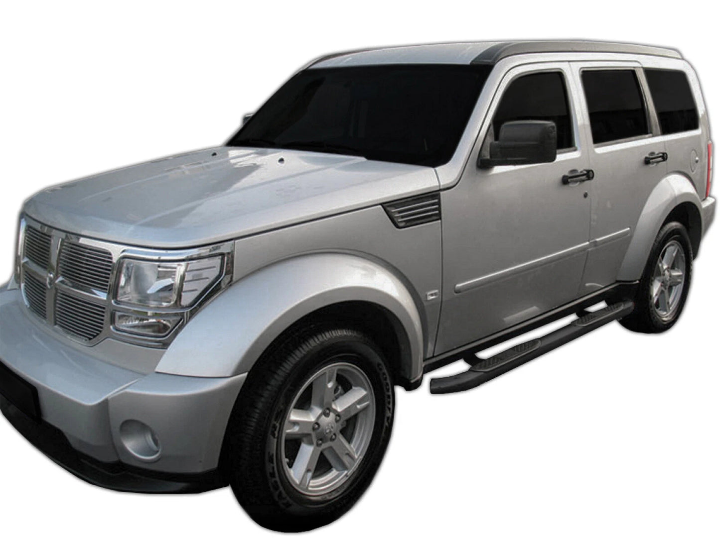 🔥ART.8590 BARRE LATERALI PEDANE INOX DODGE NITRO 2007-2012🔥