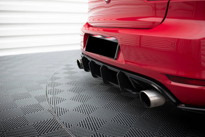 💫ART.8643 Street Pro Diffusore Posteriore V.2 adatto per VW Golf GTI Mk6💫