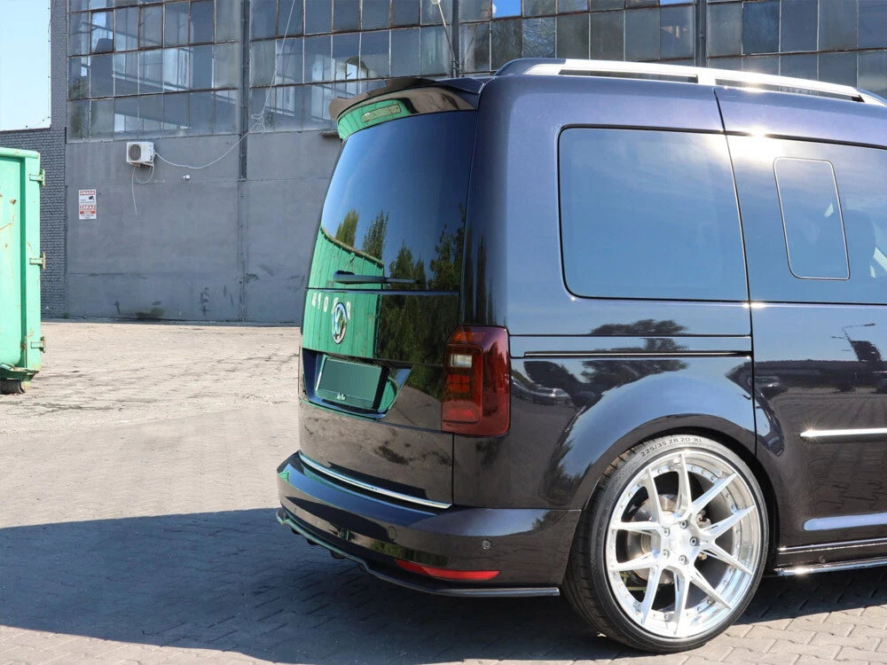 💕Spoiler  adatto  per  VW Caddy Mk4 nero  lucido ABS💕