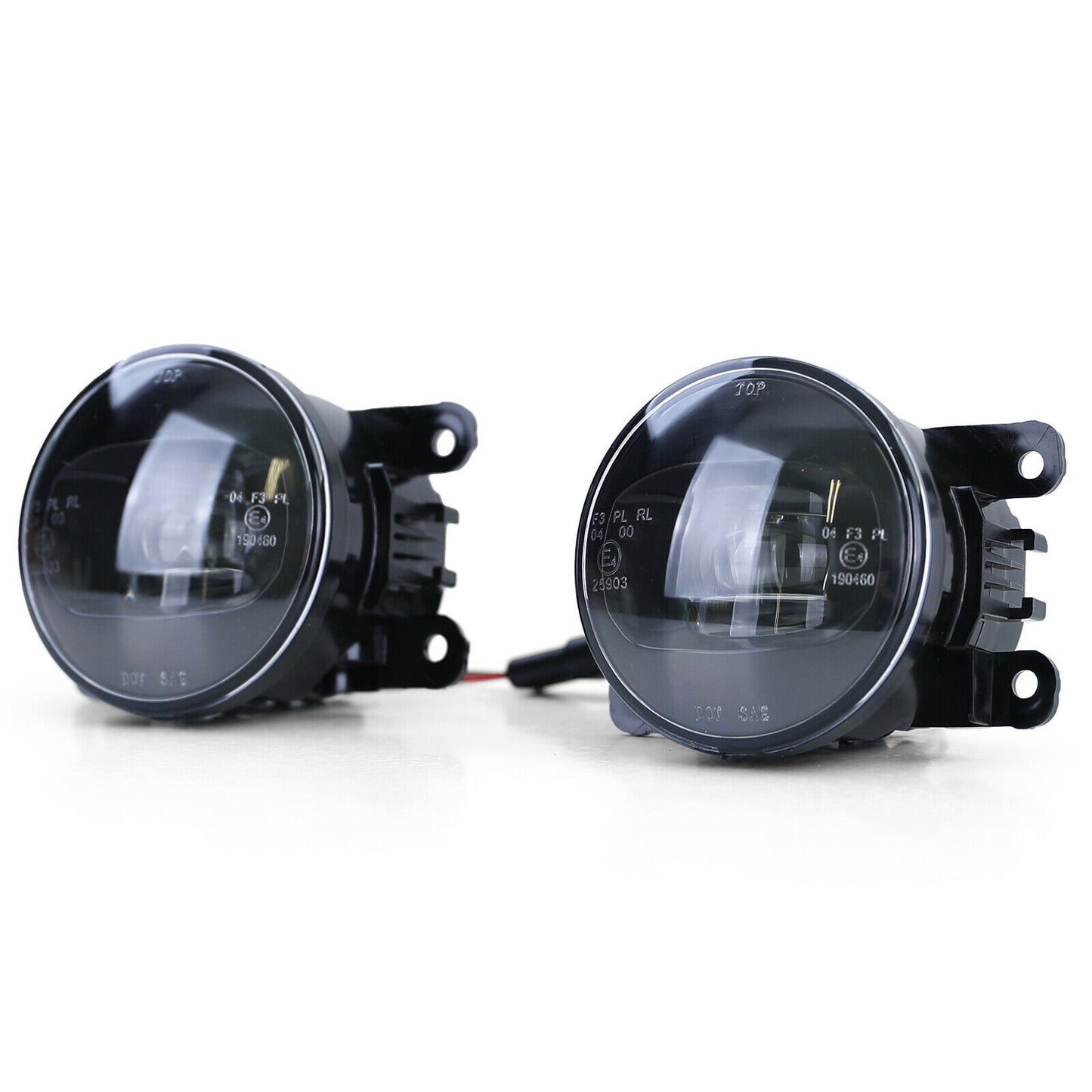 Black LED Fog Lights For Peugeot 107 207 CC 307 CC 407 Porsche Cayenne- 