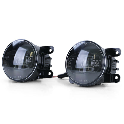 Black LED Fog Lights For Peugeot 107 207 CC 307 CC 407 Porsche Cayenne- 