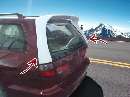 💫 Spoiler Posteriore in ABS per Mitsubishi Galant Station Wagon VR-4 Look💫