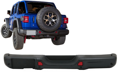 Paraurti posteriore in metallo per Jeep Wrangler JL 18+ 10th Anniversary