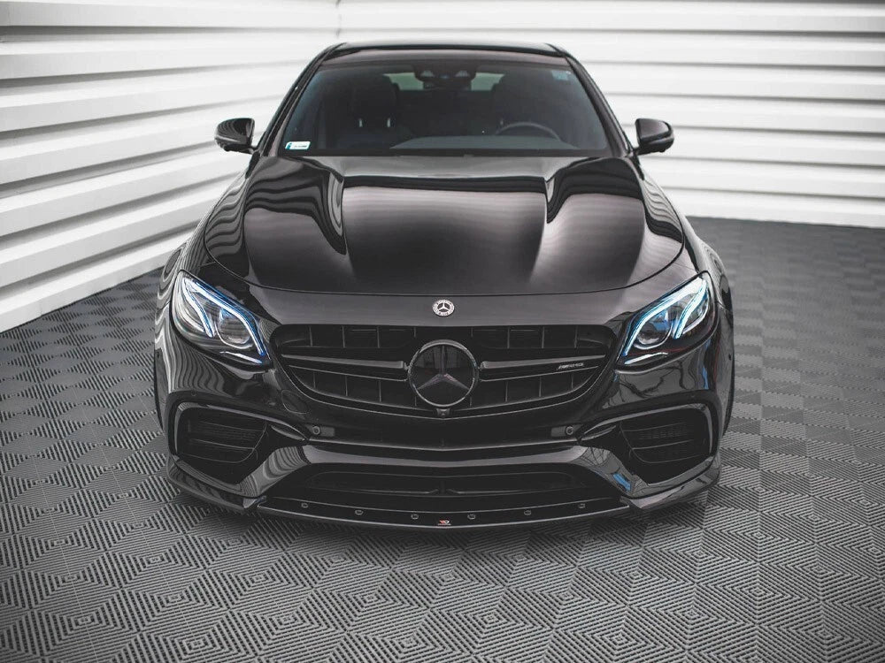 💕Splitter   adatto per Mercedes E63 AMG S213/W213 nero lucido 💕
