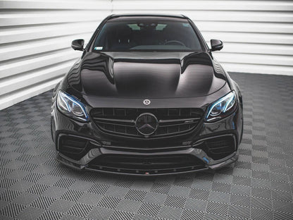 💕Splitter   adatto per Mercedes E63 AMG S213/W213 nero lucido 💕