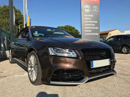 ⭐Griglia per Audi A5 8T 2008-2011 RS5 Look Senza Emblema Nero lucido⭐
