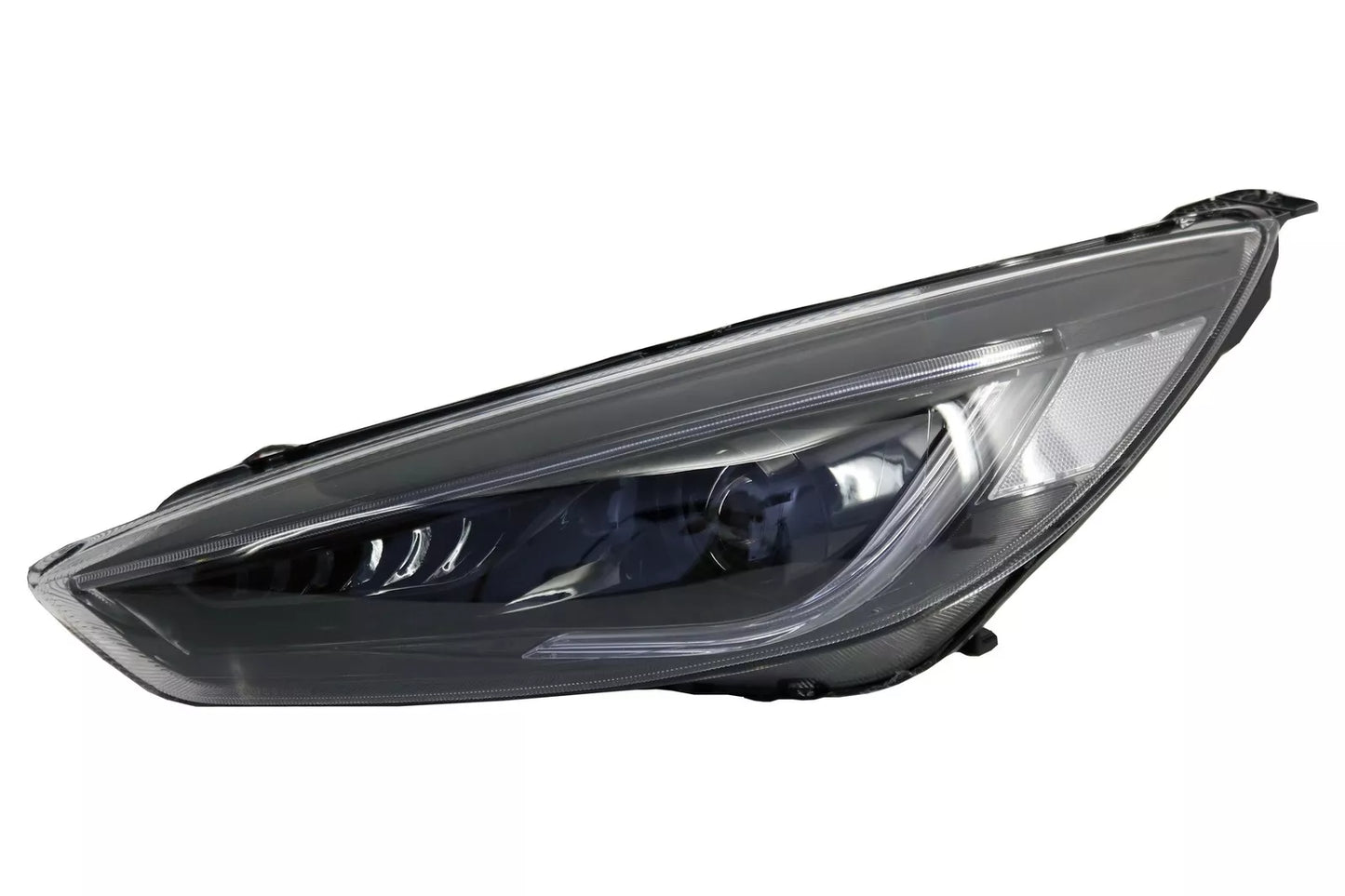 😎Faro proiettore led drl per Ford Focus III Mk3 15-17 Bi-Xenon look flusso😎