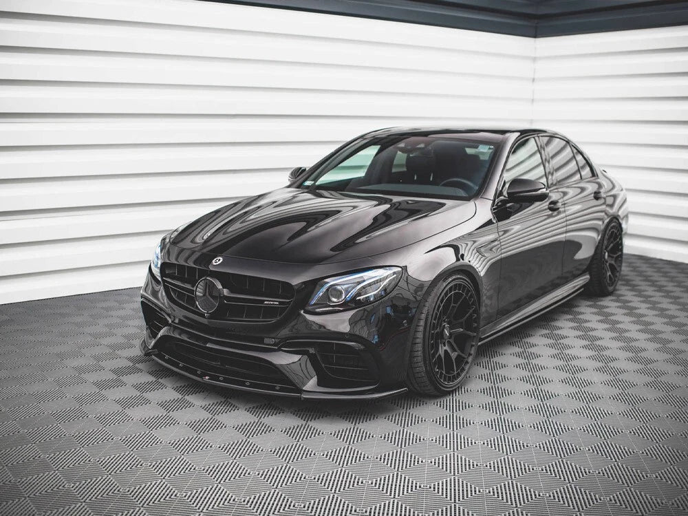 💕Splitter   adatto per Mercedes E63 AMG S213/W213 nero lucido 💕