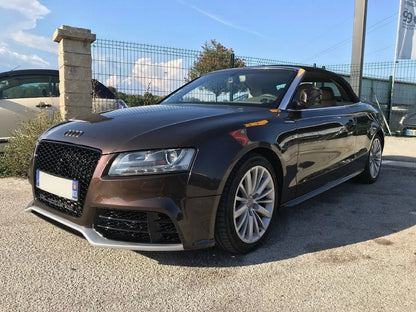 ⭐Griglia per Audi A5 8T 2008-2011 RS5 Look Senza Emblema Nero lucido⭐