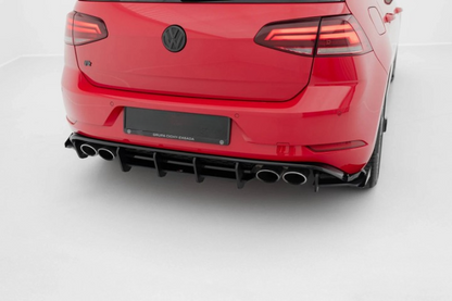 💫ART.8648 Street Pro Diffusore Posteriore adatto per VW Golf R Mk7 FL💫
