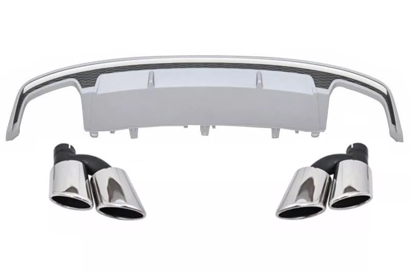 ✨Diffusori terminali per Audi A7 4G 15-18 S7 Look SE paraurti-✨