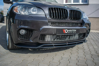 💕  Splitter adatto per  Bmw X5 E70 nero lucido 💕