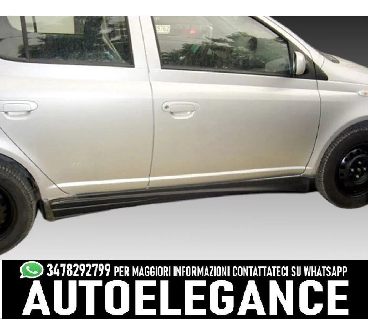 Minigonne laterali Toyota Yaris Mk1 (1999-2005)
