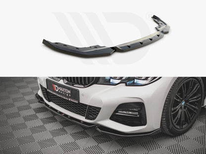 💕 Splitter adatto per   BMW 3 G20/21 M-Pack  nero lucido 💕