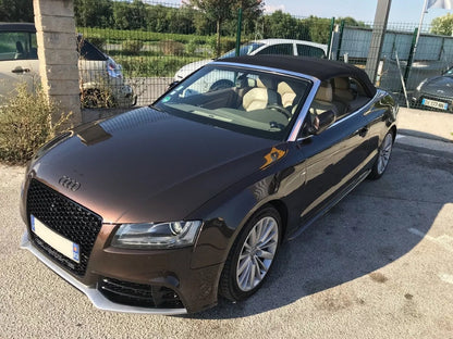 ⭐Griglia per Audi A5 8T 2008-2011 RS5 Look Senza Emblema Nero lucido⭐