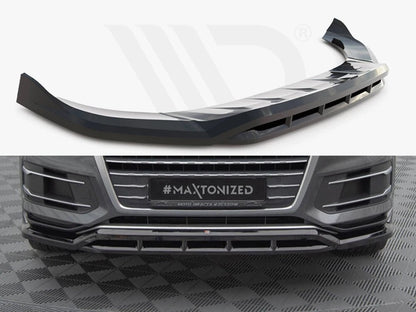 💕Splitter  adatto per  AUDI Q7 MK2 nero  lucido💕