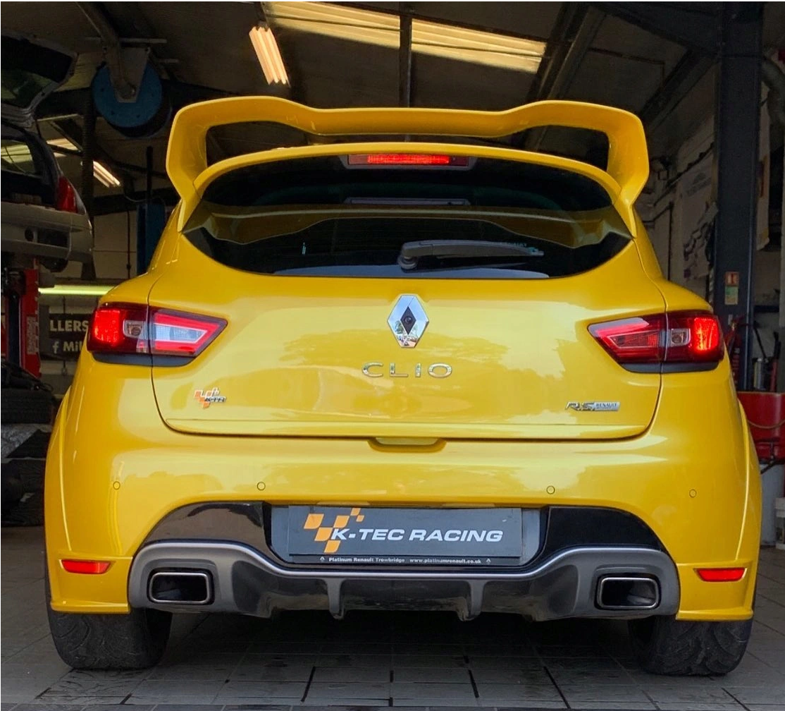ROOF SPOILER SUITABLE FOR RENALUT RS16 COP LOOK PHOTO 