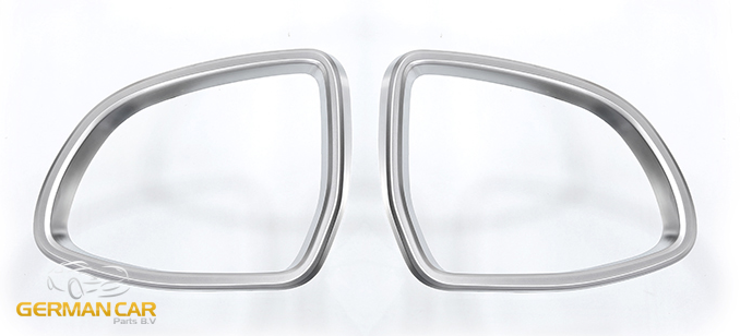 For BMW X5 F15 and X6 F16 Side Mirror Frame Chrome Panels 