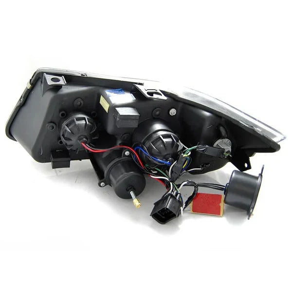 ⭐Fari adatto per BMW E90 E91 2005-2008 neri con frecce LED⭐