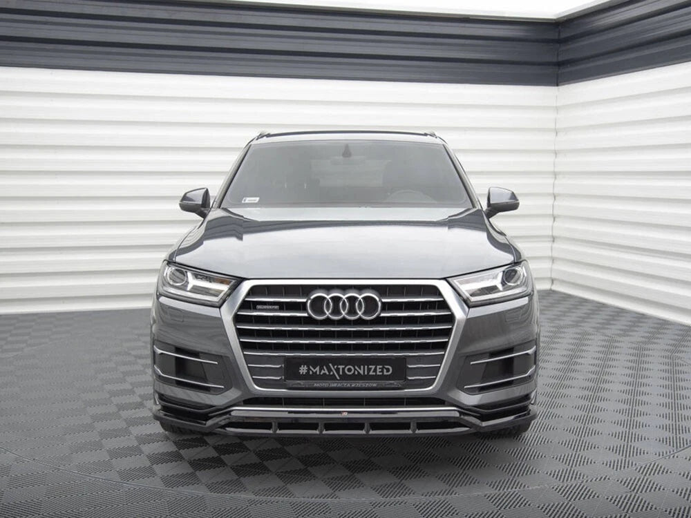 💕Splitter  adatto per  AUDI Q7 MK2 nero  lucido💕