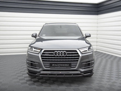💕Splitter  adatto per  AUDI Q7 MK2 nero  lucido💕