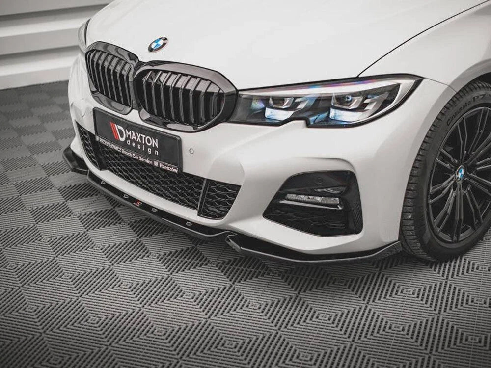 💕 Splitter adatto per   BMW 3 G20/21 M-Pack  nero lucido 💕