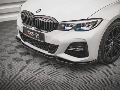 💕 Splitter adatto per   BMW 3 G20/21 M-Pack  nero lucido 💕