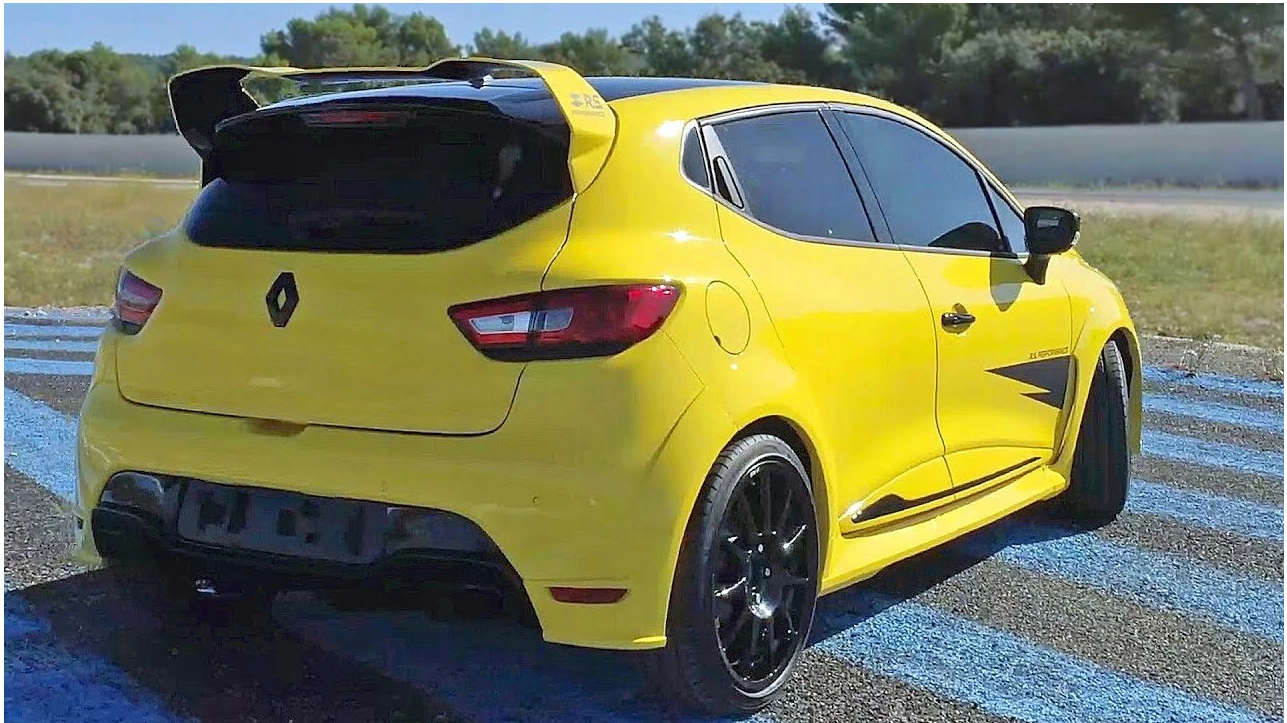 ROOF SPOILER SUITABLE FOR RENALUT RS16 COP LOOK PHOTO 