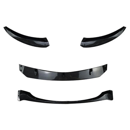 💫Splitter Anteriore Nero Lucido in ABS per BMW Serie 1 E82 E88 M-Pack💫