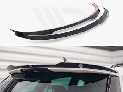 SPLITTER SUITABLE FOR VW GOLF 8 GTI GTD RLINE LOOK GLOSSY BLACK SPORTY DESIGN 