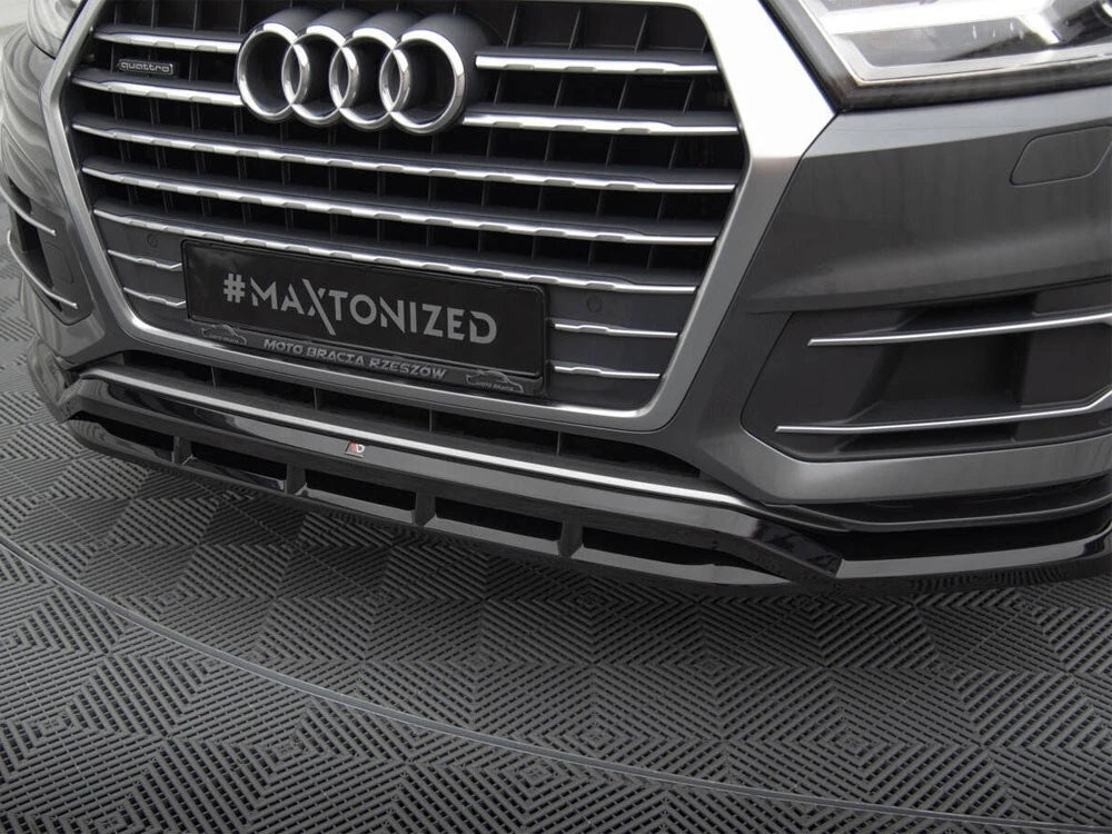 💕Splitter  adatto per  AUDI Q7 MK2 nero  lucido💕