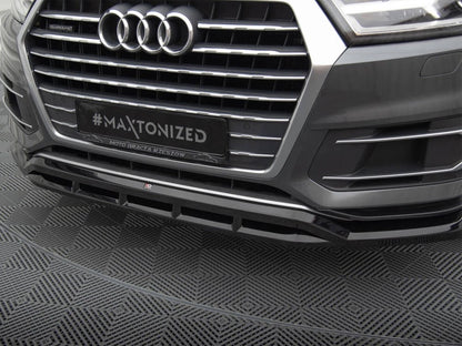 💕Splitter  adatto per  AUDI Q7 MK2 nero  lucido💕