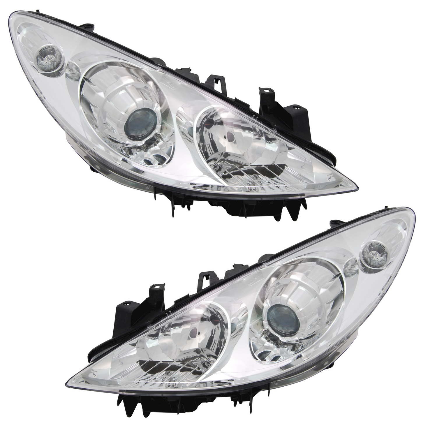 Set fari per Peugeot 307 CC 2005-2007 LWR Attuatore Motore H1 H7