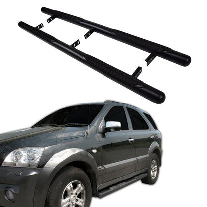 🔥ART.8592 BARRE LATERALI PEDANE INOX KIA SORENTO 2002-2008🔥
