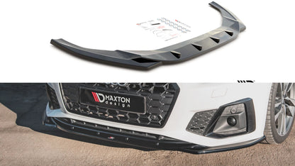 💕Splitter  adatto per  AUDI S5 / A5 S-LINE F5 FL nero  lucido💕