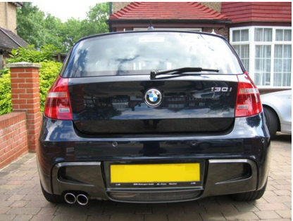 Rear Spoiler/Diffuser suitable for BMW 1 E81 E87 Fiberglass 