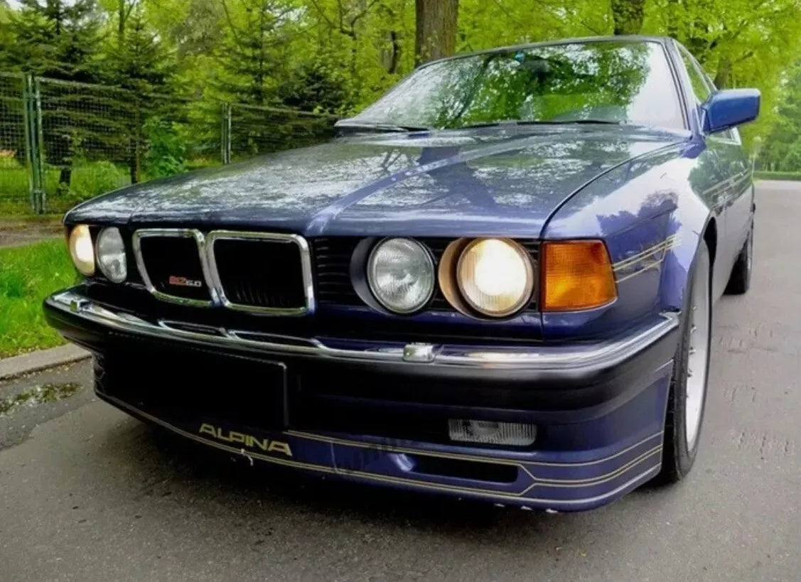 BMW 7 E32 B12 5.0 ALPINA - GONNA ANTERIORE / LABBRO / SPOILER