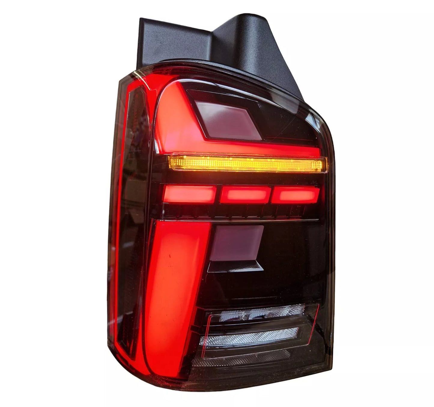 Luci posteriori LED Full LED per VW T5 Bus 10-15 nero fumo portellone posteriore