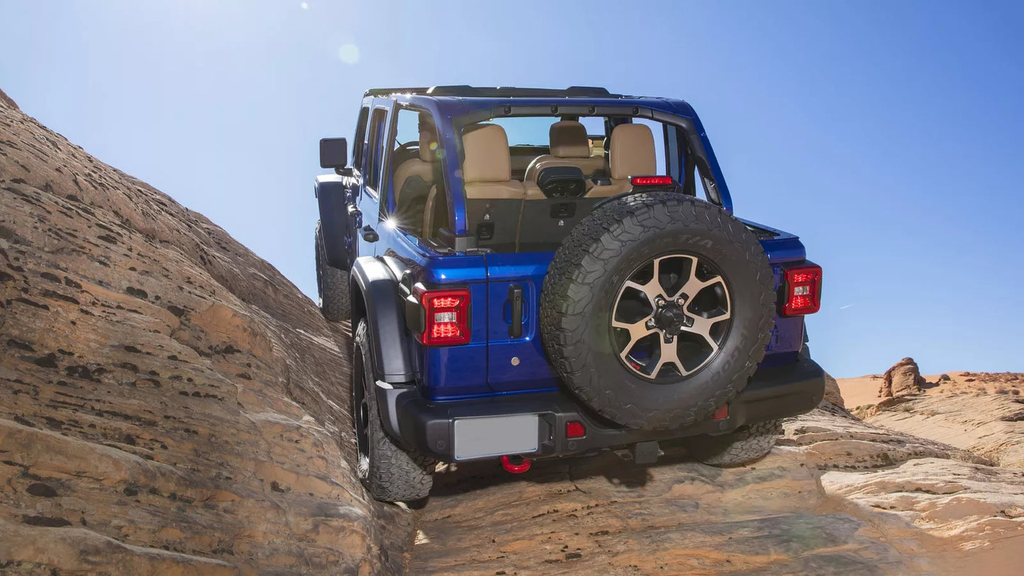 Paraurti posteriore in metallo per Jeep Wrangler JL 18+ 10th Anniversary