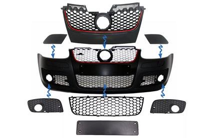 😎Ricambi Griglie per Paraurti Anteriore GTI Design per VW Golf 5 V MK5 2003-2😎