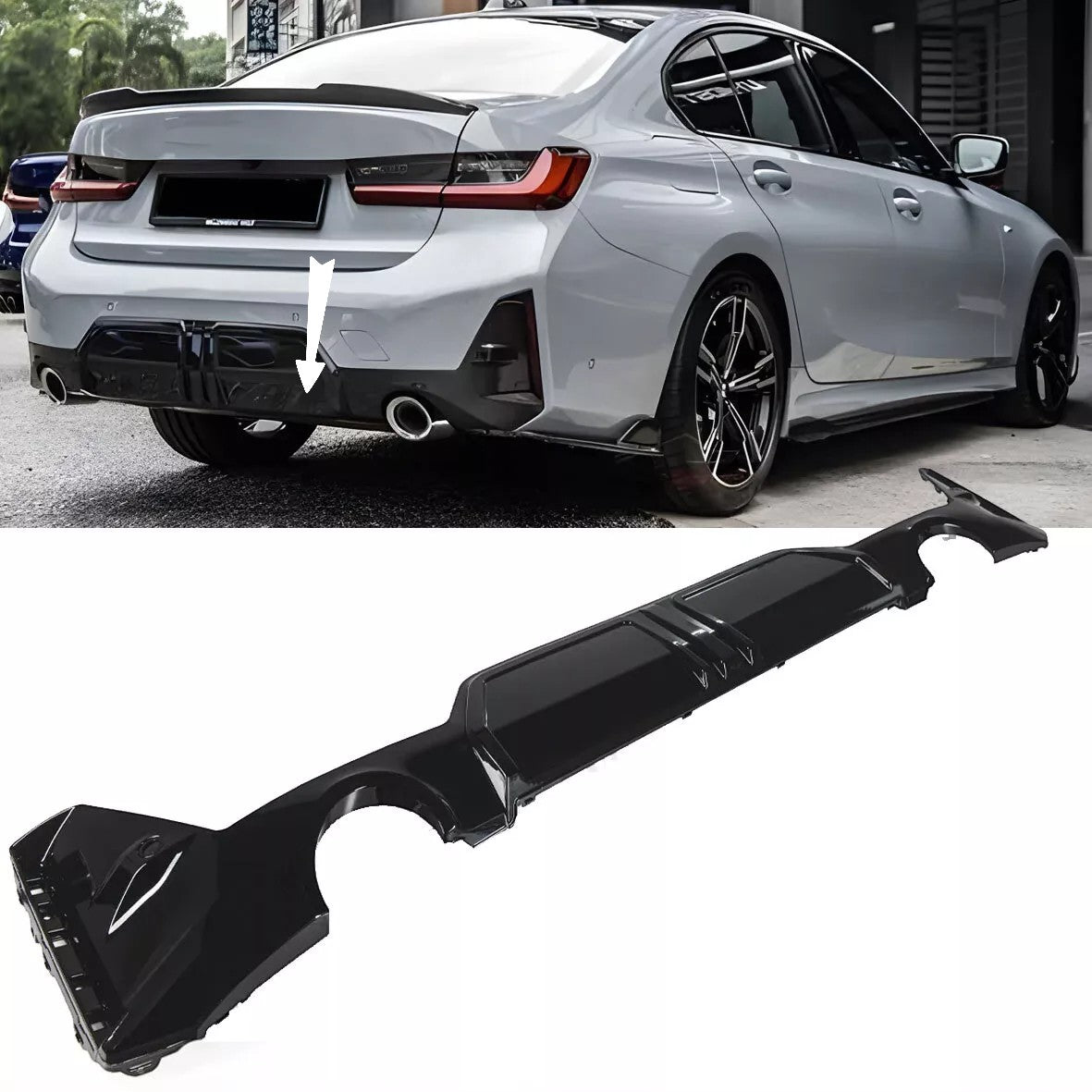 KIT DIFFUSOR ADATTO PER  BMW SÉRIE 3 G20 / G21 M