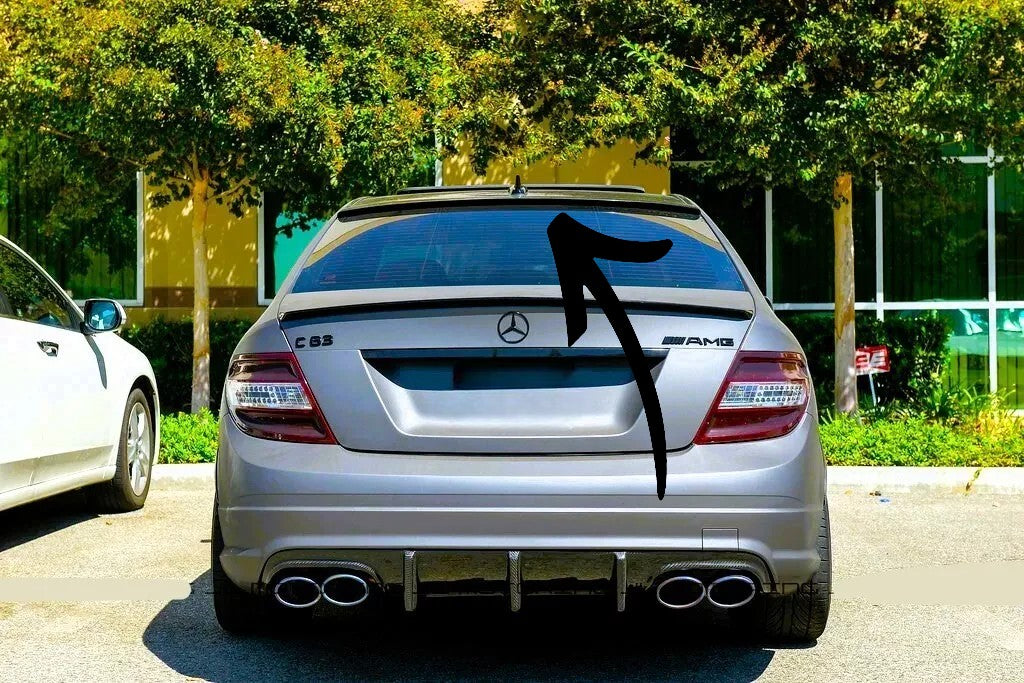 ✨Rear Window Spoiler Kit Fit For Mercedes C-Class W204✨