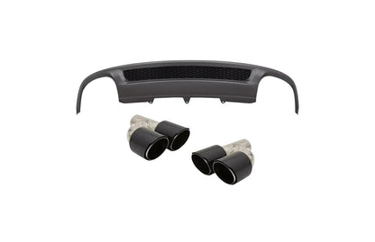 😍Diffusore Adatto per Audi A4 B9 8W Berlina Avant 16-18 Terminali di scaricO😍